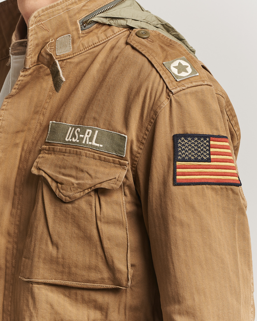 Mies | Takit | Polo Ralph Lauren | Herringbone Field Patch Jacket Sandsurf