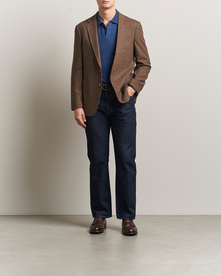 Mies | Pikkutakit | Polo Ralph Lauren | Herringbone Single Breasted Sportcoat Brown/Tan