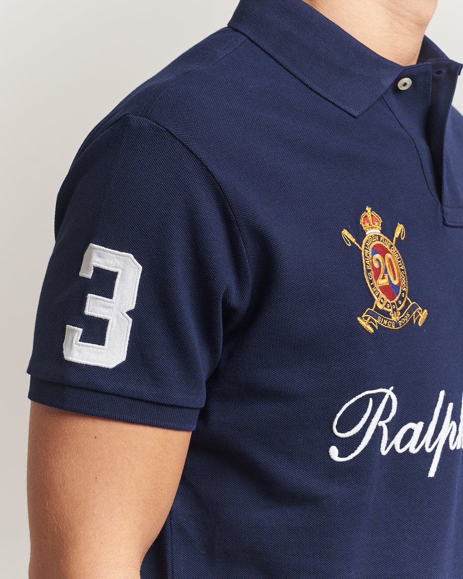 Mies | Pikeet | Polo Ralph Lauren | Custom Slim Fit Big Pony Polo Cruise Navy