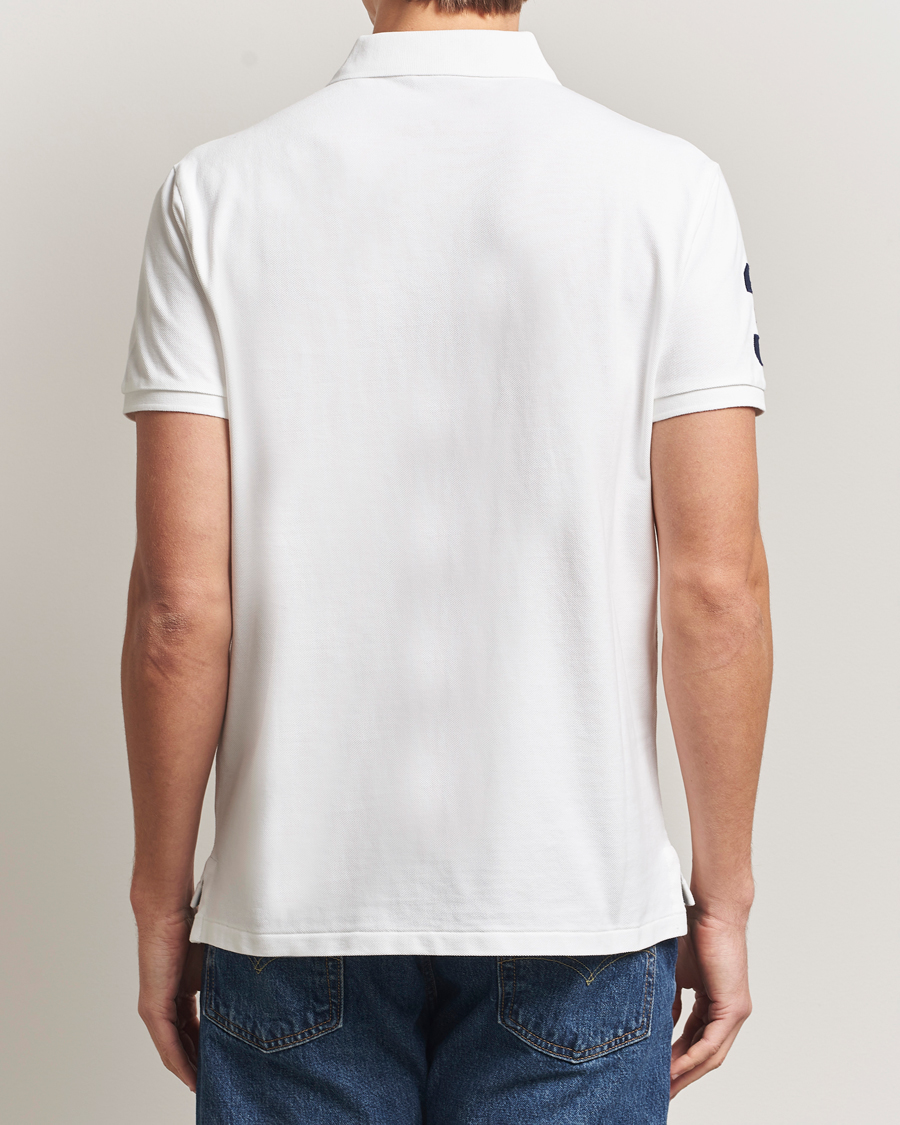 Mies | Pikeet | Polo Ralph Lauren | Custom Slim Fit Big Pony Polo White