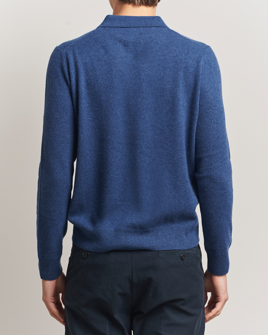 Mies | Pikeet | Polo Ralph Lauren | Washed Long Sleeve Bear Polo Rustic Navy Heather