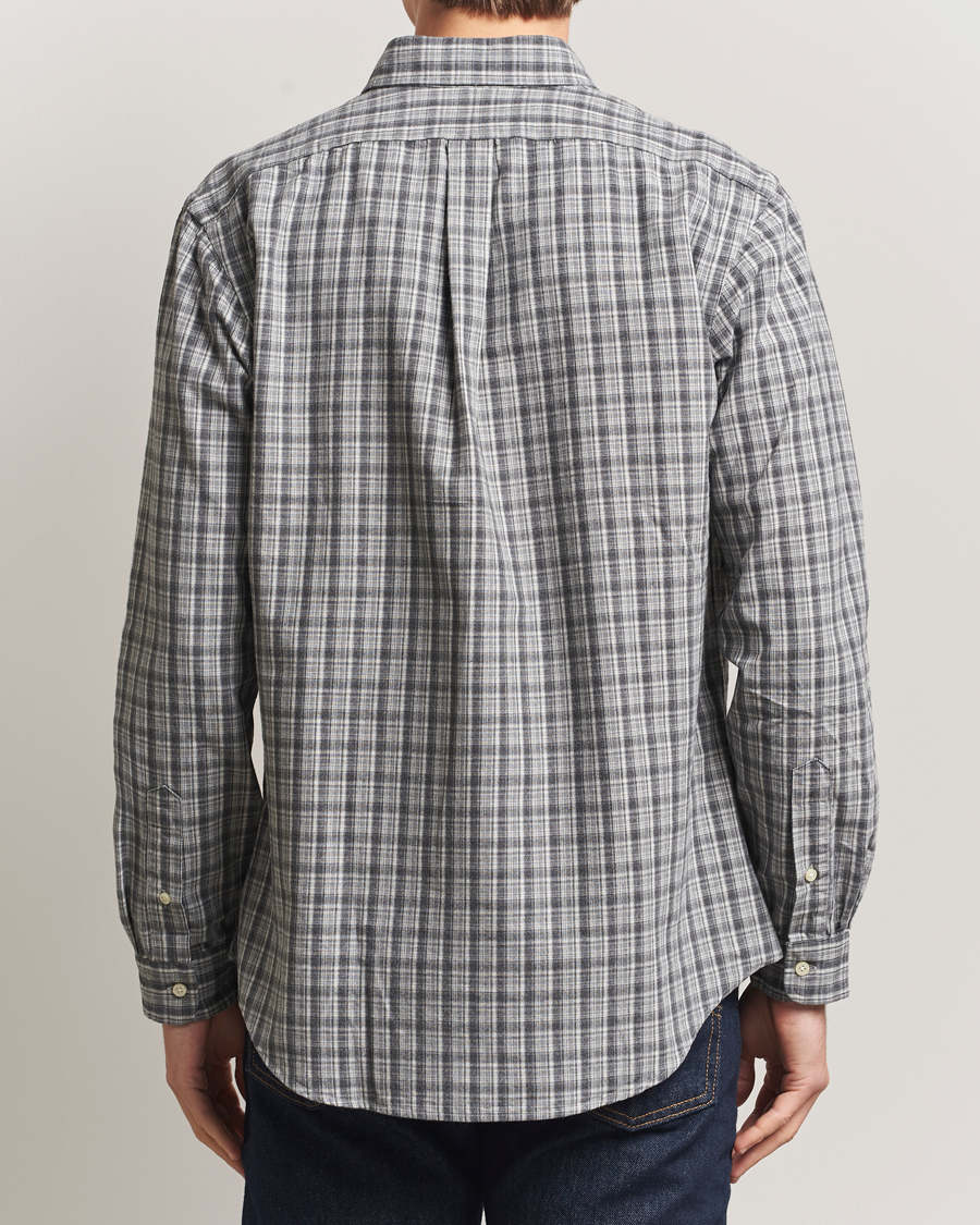 Mies | Kauluspaidat | Polo Ralph Lauren | Custom Fit Checked Shirt Grey Heather Multi
