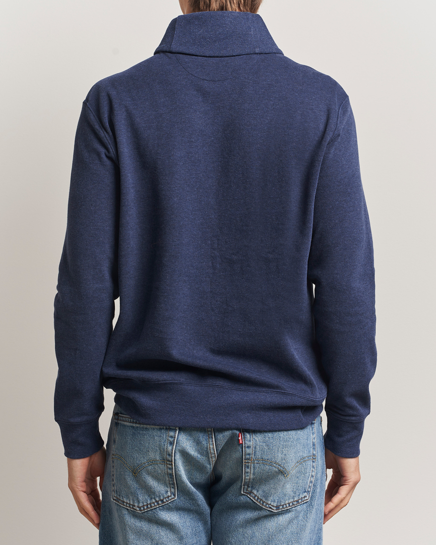 Mies | Puserot | Polo Ralph Lauren | Double Knitted Shawl Collar Sweater Navy Heather