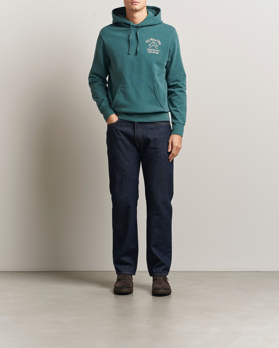 Mies | Puserot | Polo Ralph Lauren | Printed Hoodie Charter Green