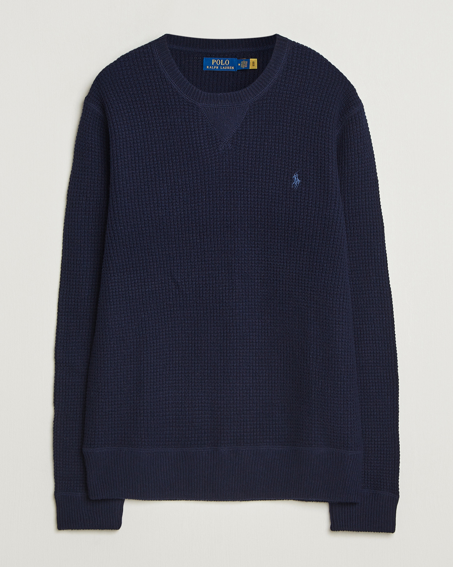 Mies | Puserot | Polo Ralph Lauren | Cotton/Wool Pullover Hunter Navy