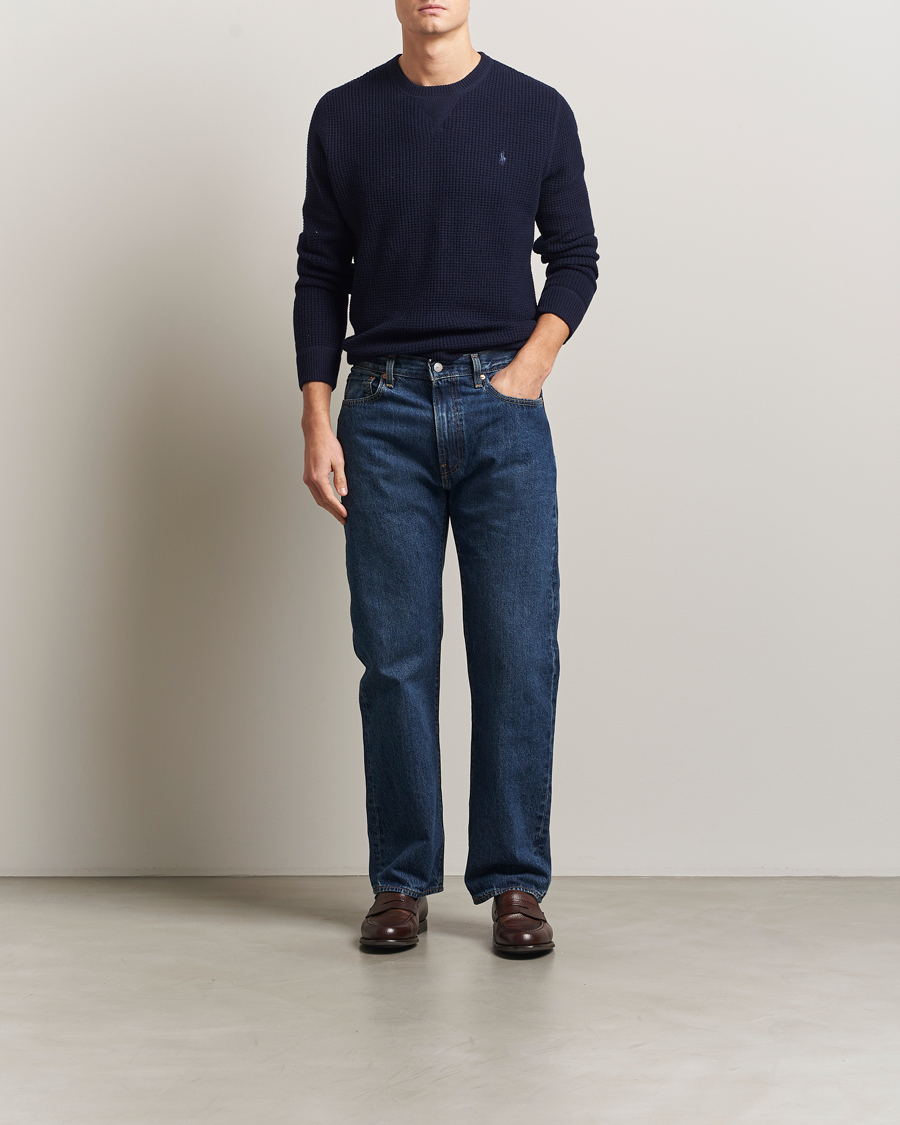Mies | Puserot | Polo Ralph Lauren | Cotton/Wool Pullover Hunter Navy