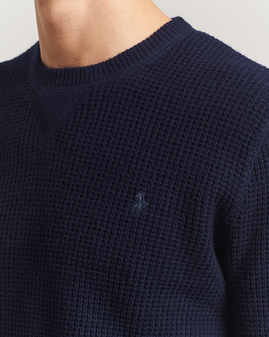 Mies | Puserot | Polo Ralph Lauren | Cotton/Wool Pullover Hunter Navy