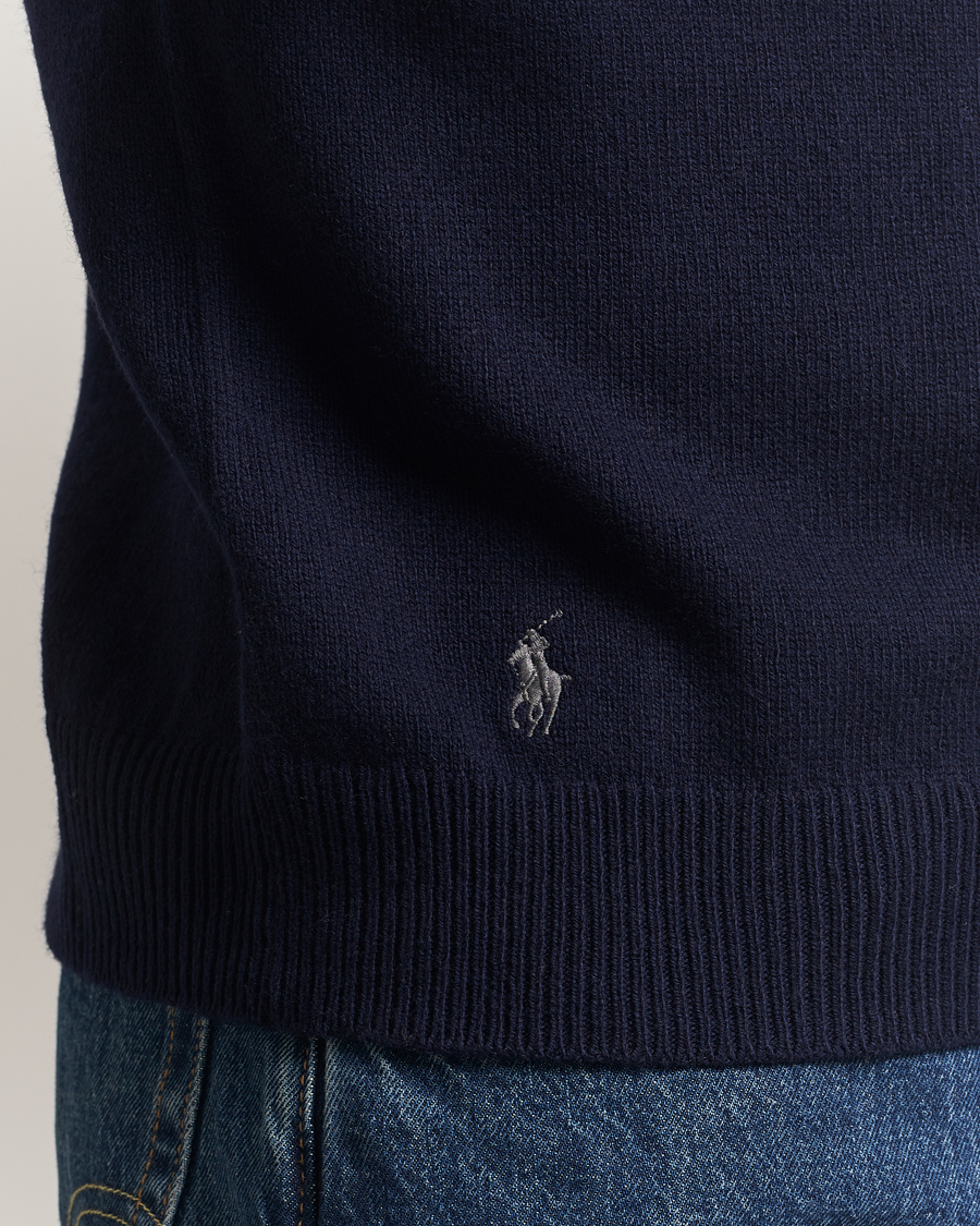 Mies | Puserot | Polo Ralph Lauren | Cotton/Wool Rollneck Hunter Navy