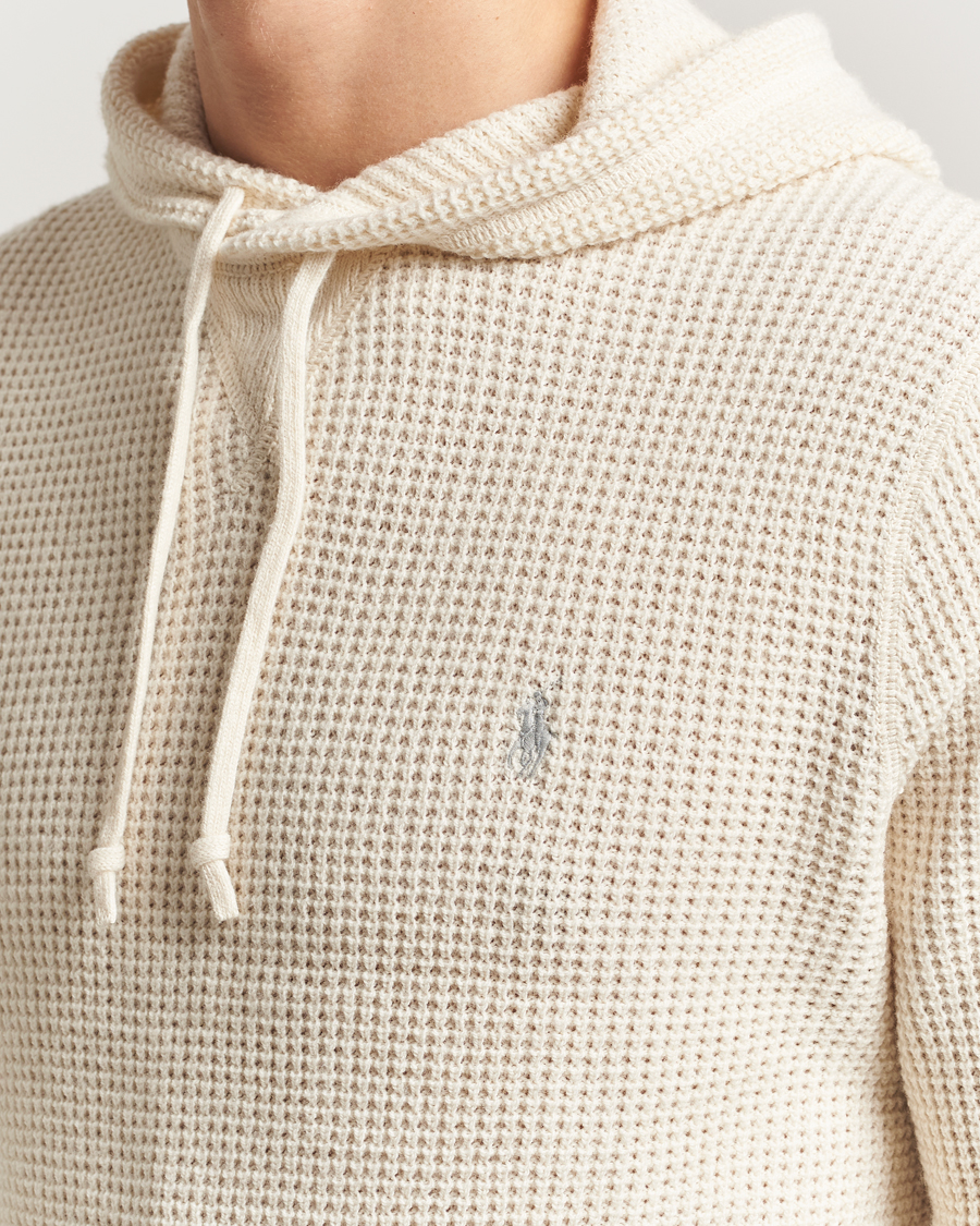 Mies | Puserot | Polo Ralph Lauren | Cotton/Wool Hoodie Andover Cream