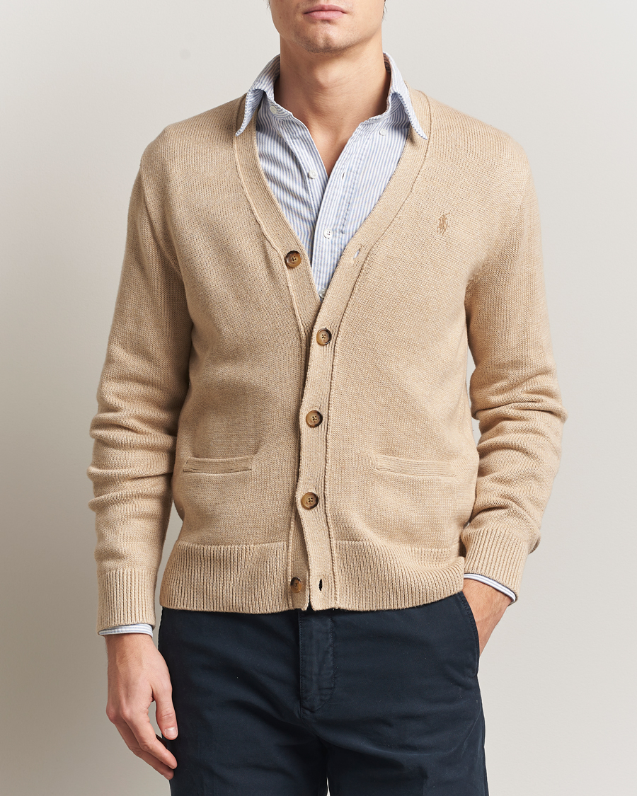 Mies | Puserot | Polo Ralph Lauren | Cotton Cardigan Dune Melange