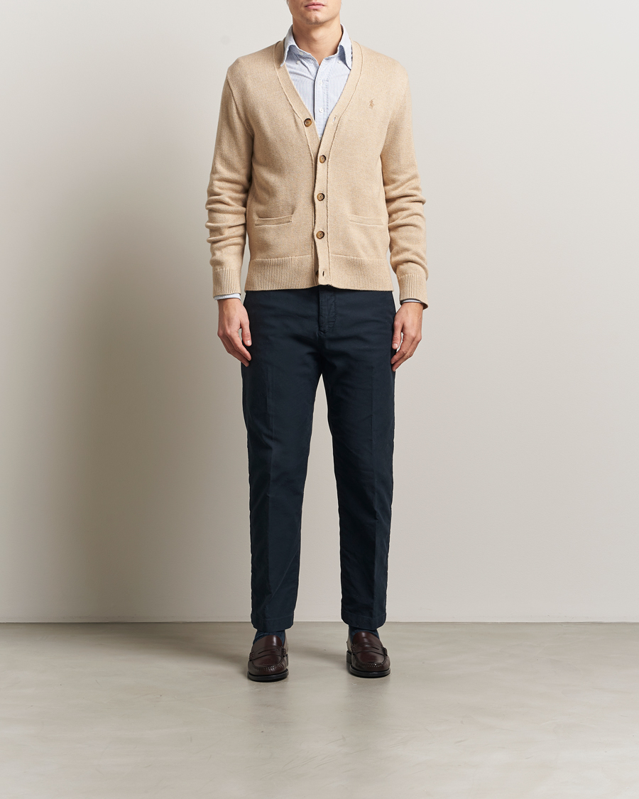 Mies | Puserot | Polo Ralph Lauren | Cotton Cardigan Dune Melange