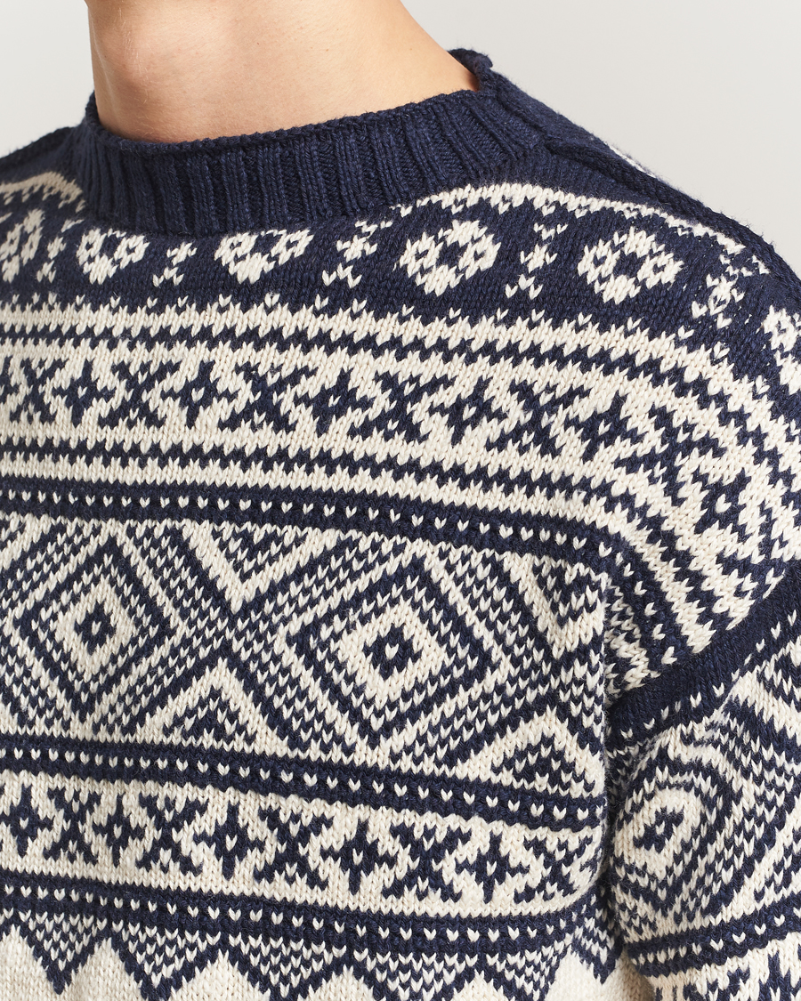 Mies | Puserot | Polo Ralph Lauren | Cotton/Cashmere Sweater Cream Combo