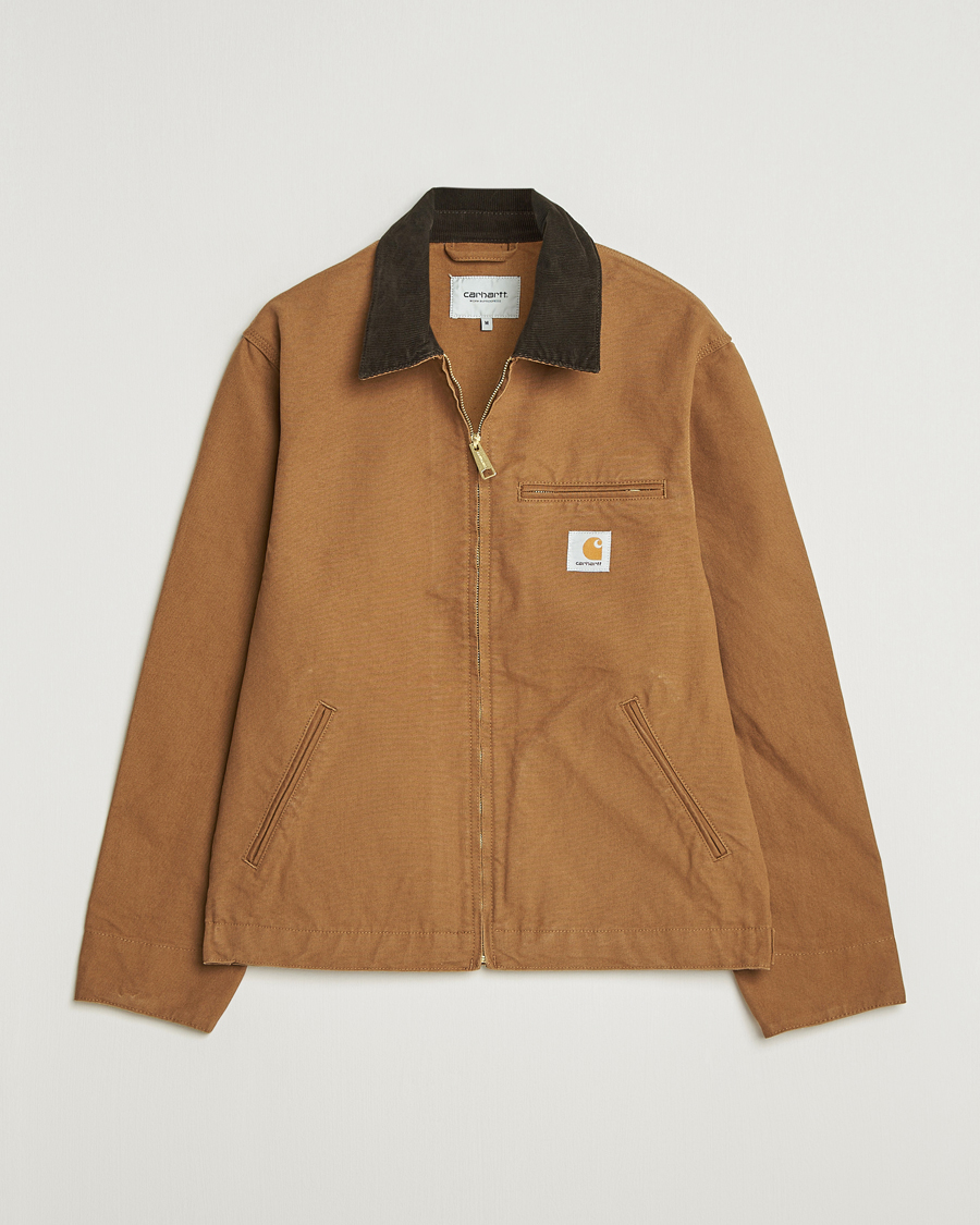 Mies | Takit | Carhartt WIP | Detroit Jacket Dearborn Canvas Hamilton Brown