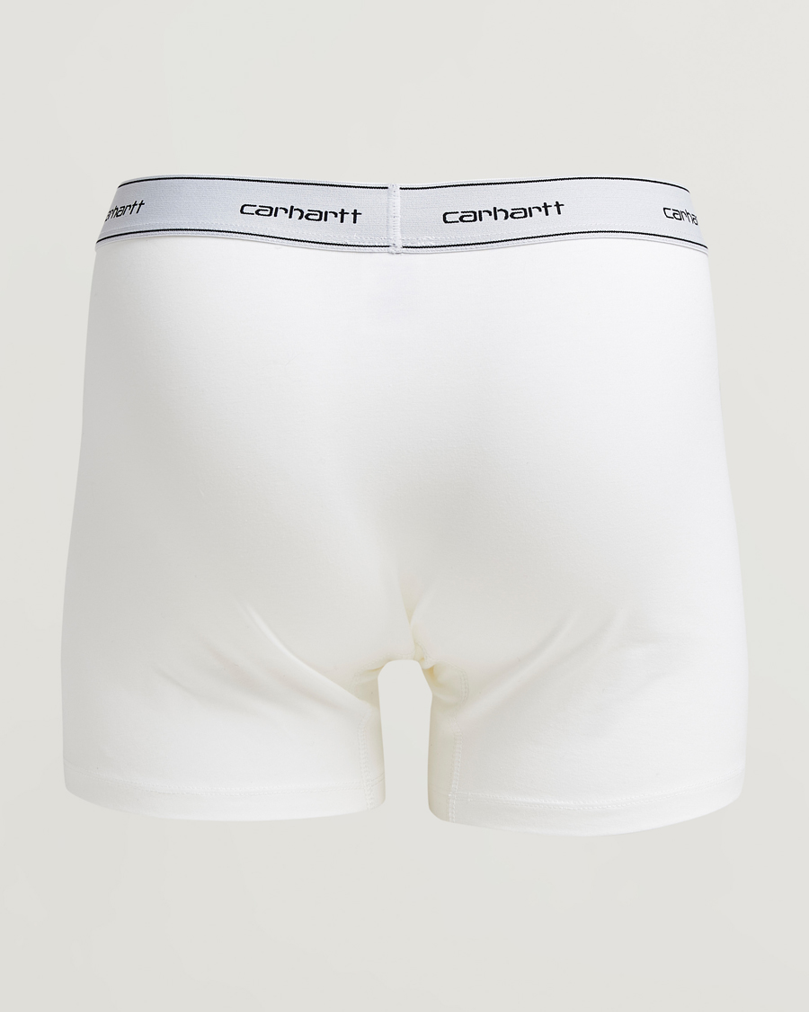 Mies | Alusvaatteet | Carhartt WIP | 2-Pack Cotton Trunks White