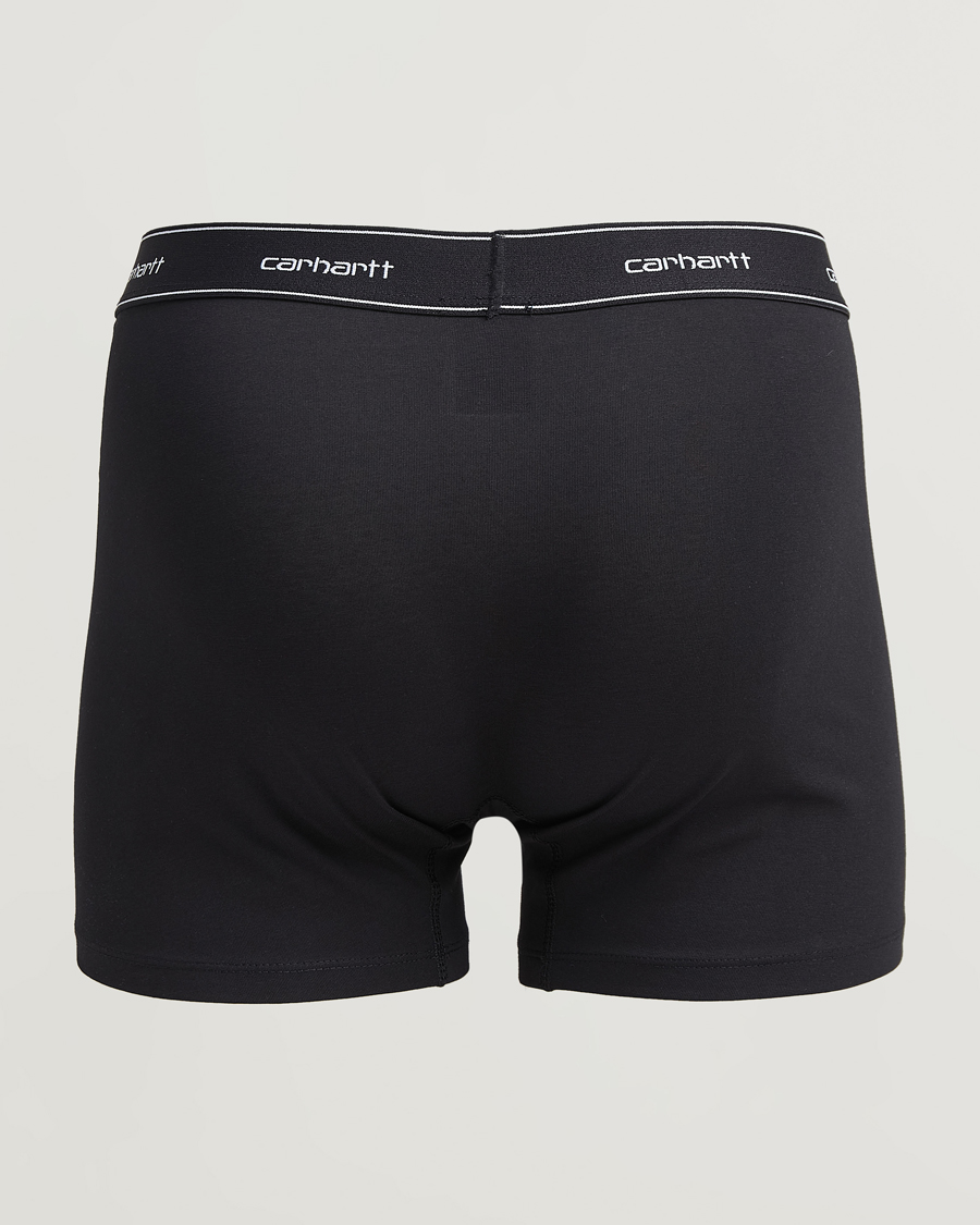 Mies | Alusvaatteet | Carhartt WIP | 2-Pack Cotton Trunks Black