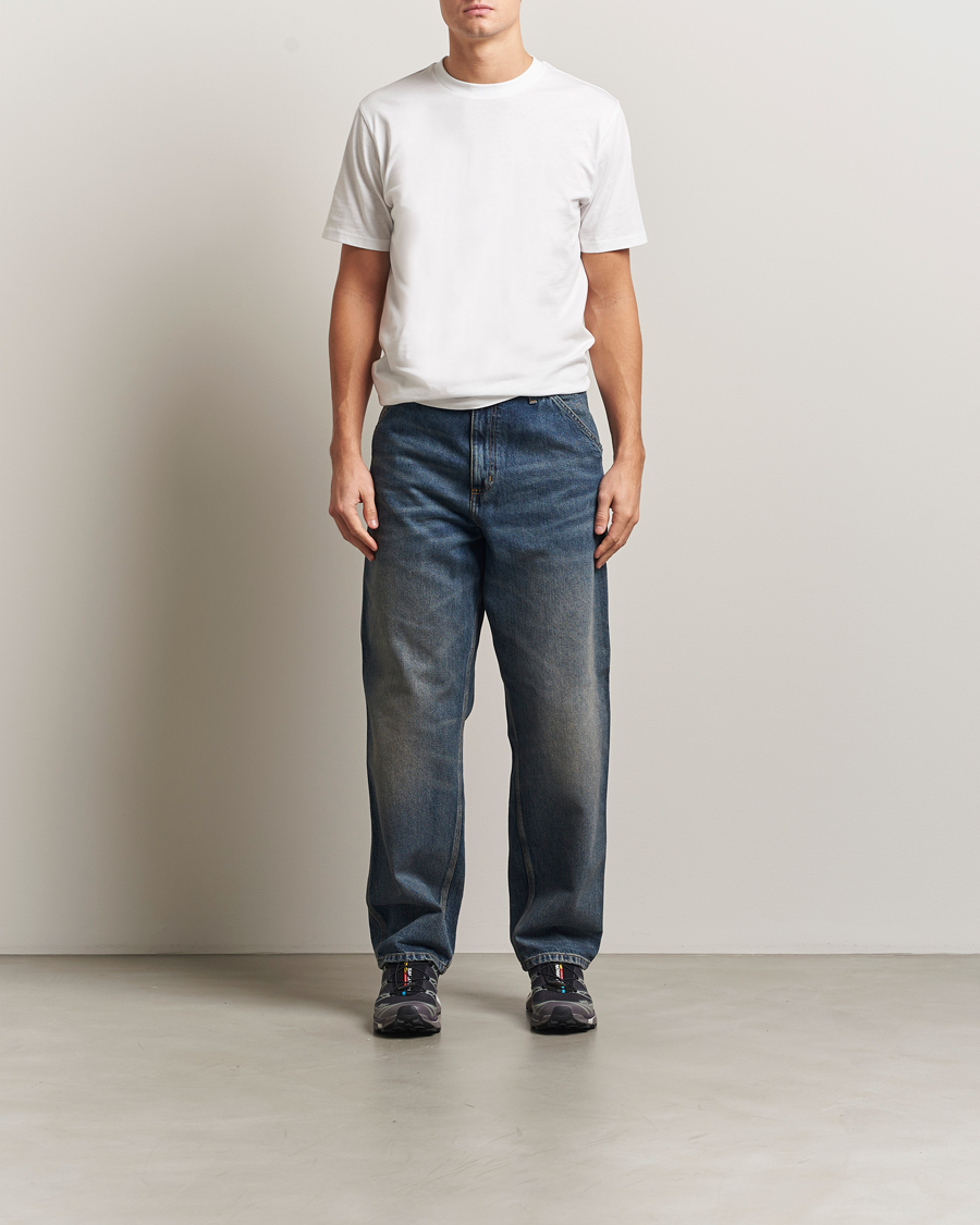 Mies | T-paidat | Carhartt WIP | 2-Pack Standard Crew Neck T-Shirt White