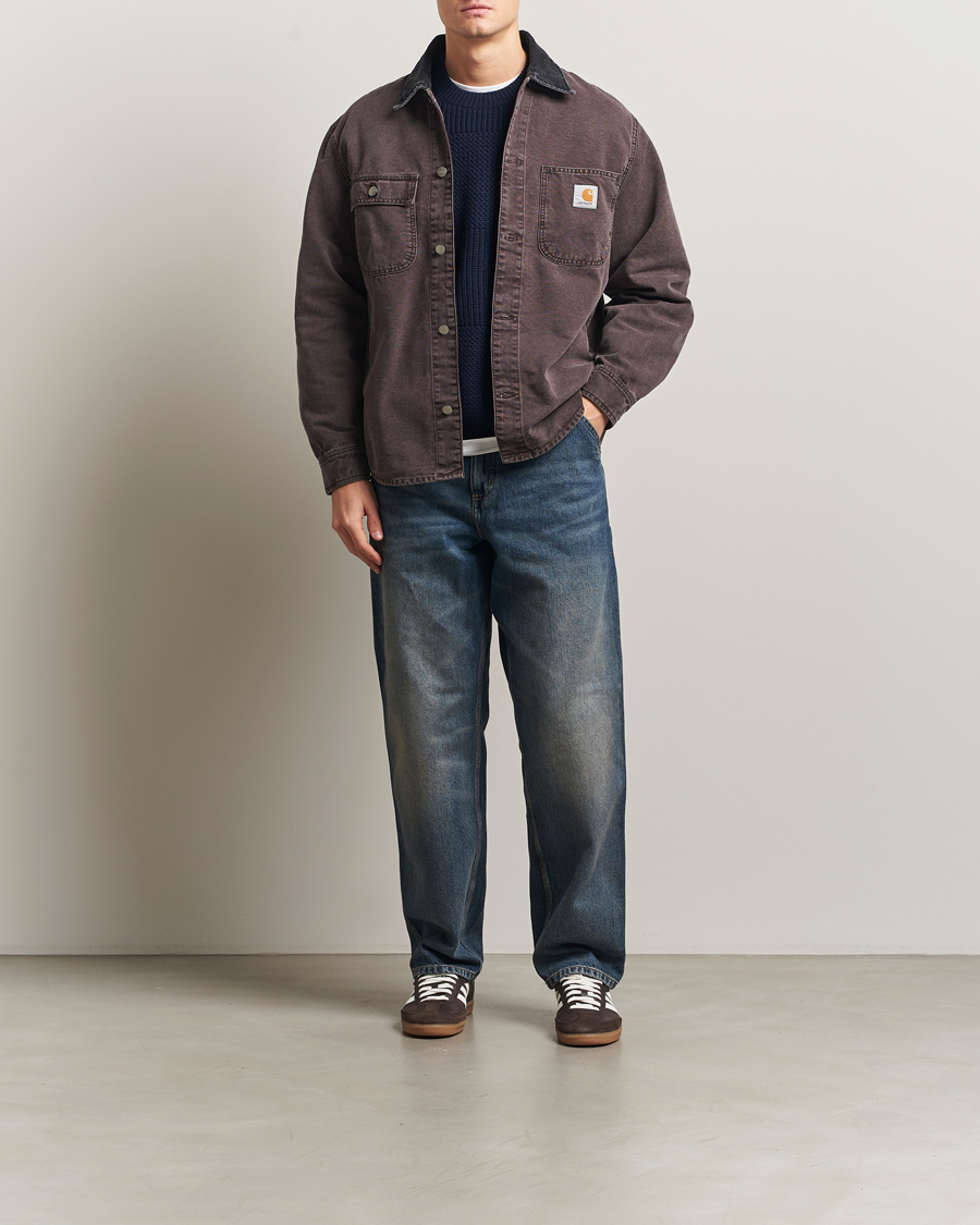 Mies | Kauluspaidat | Carhartt WIP | Single Knee Pants Worn Used Wash