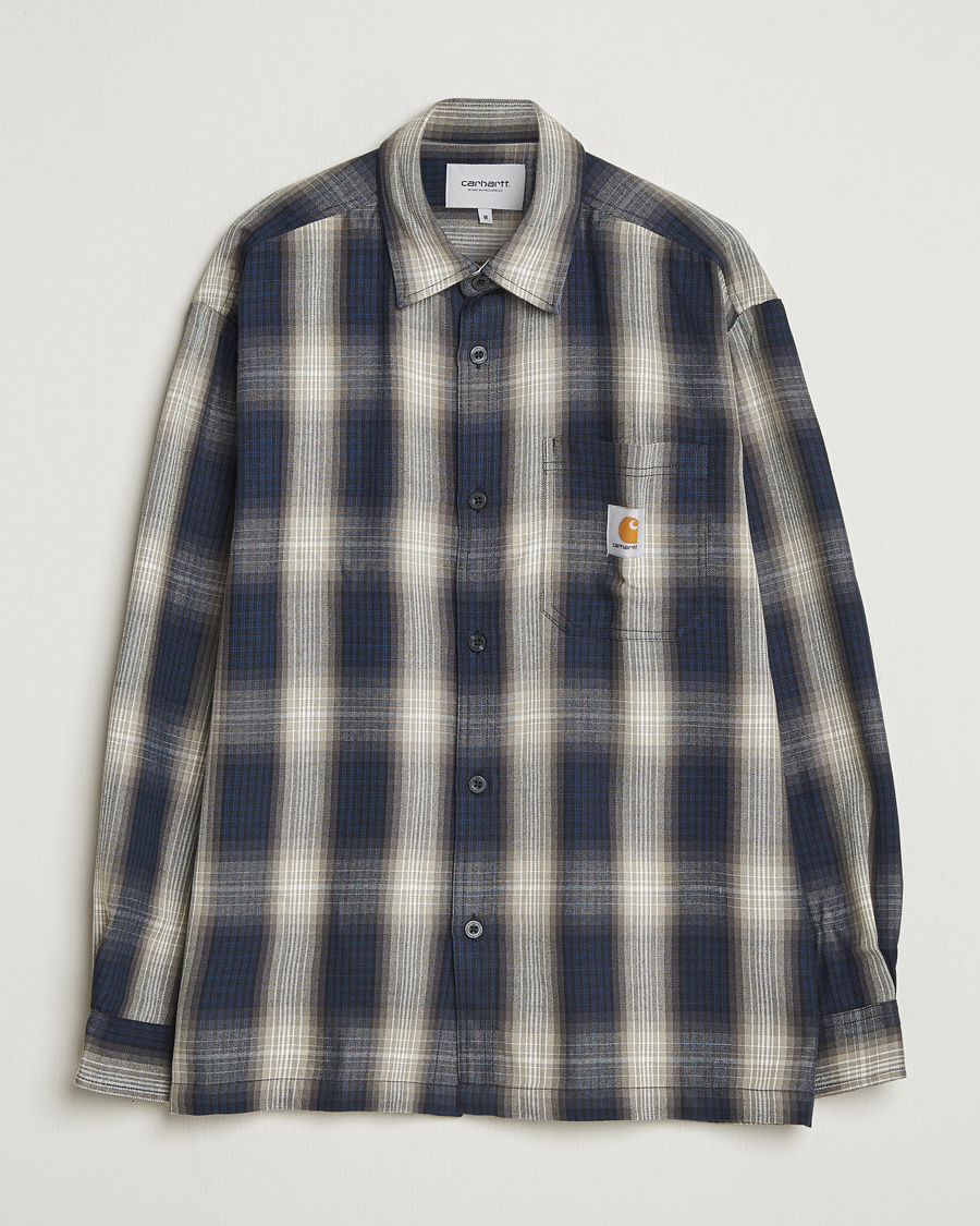 Mies | Kauluspaidat | Carhartt WIP | Harlin Checked Shirt Jupiter