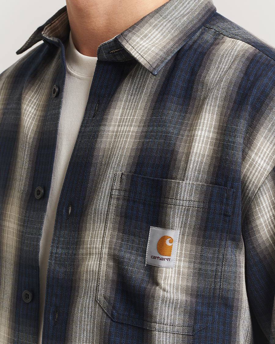 Mies | Kauluspaidat | Carhartt WIP | Harlin Checked Shirt Jupiter