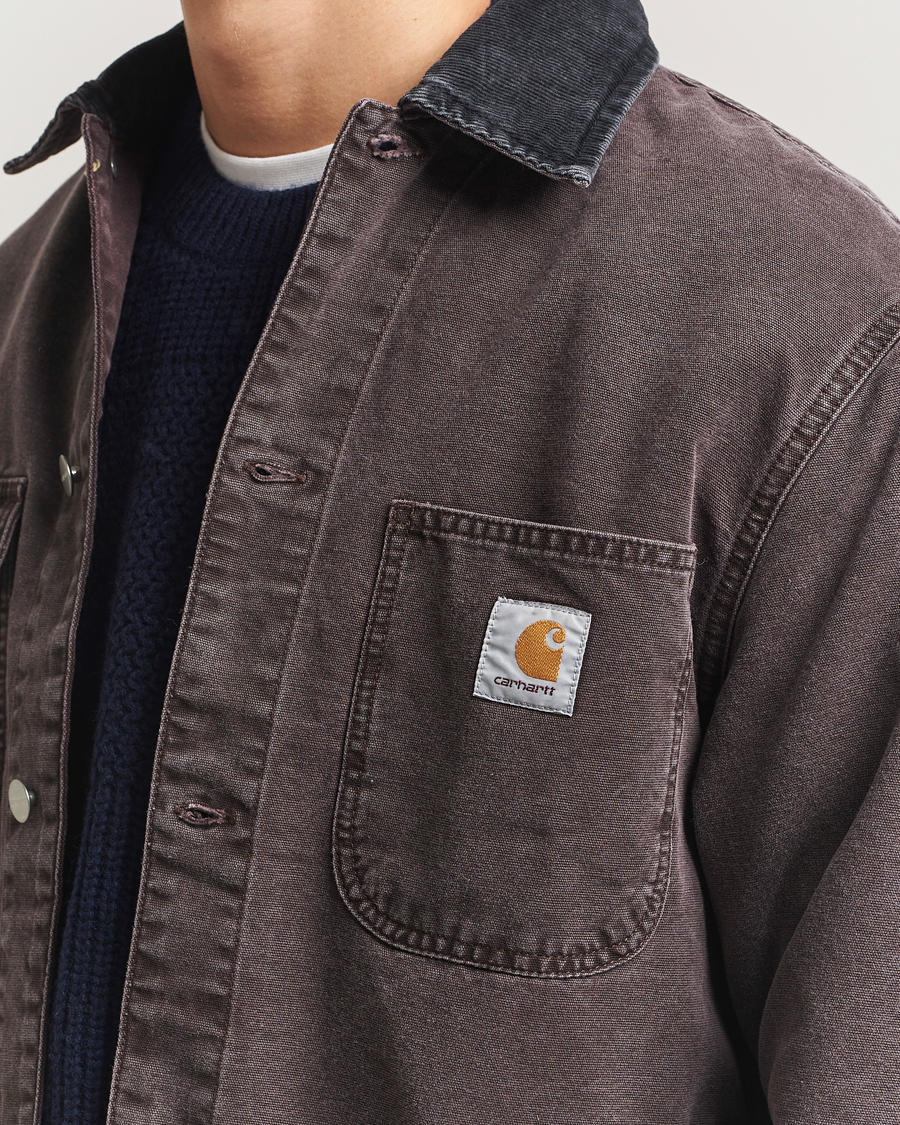 Mies | Kauluspaidat | Carhartt WIP | Mitch Dusky Canvas Overshirt Palisander