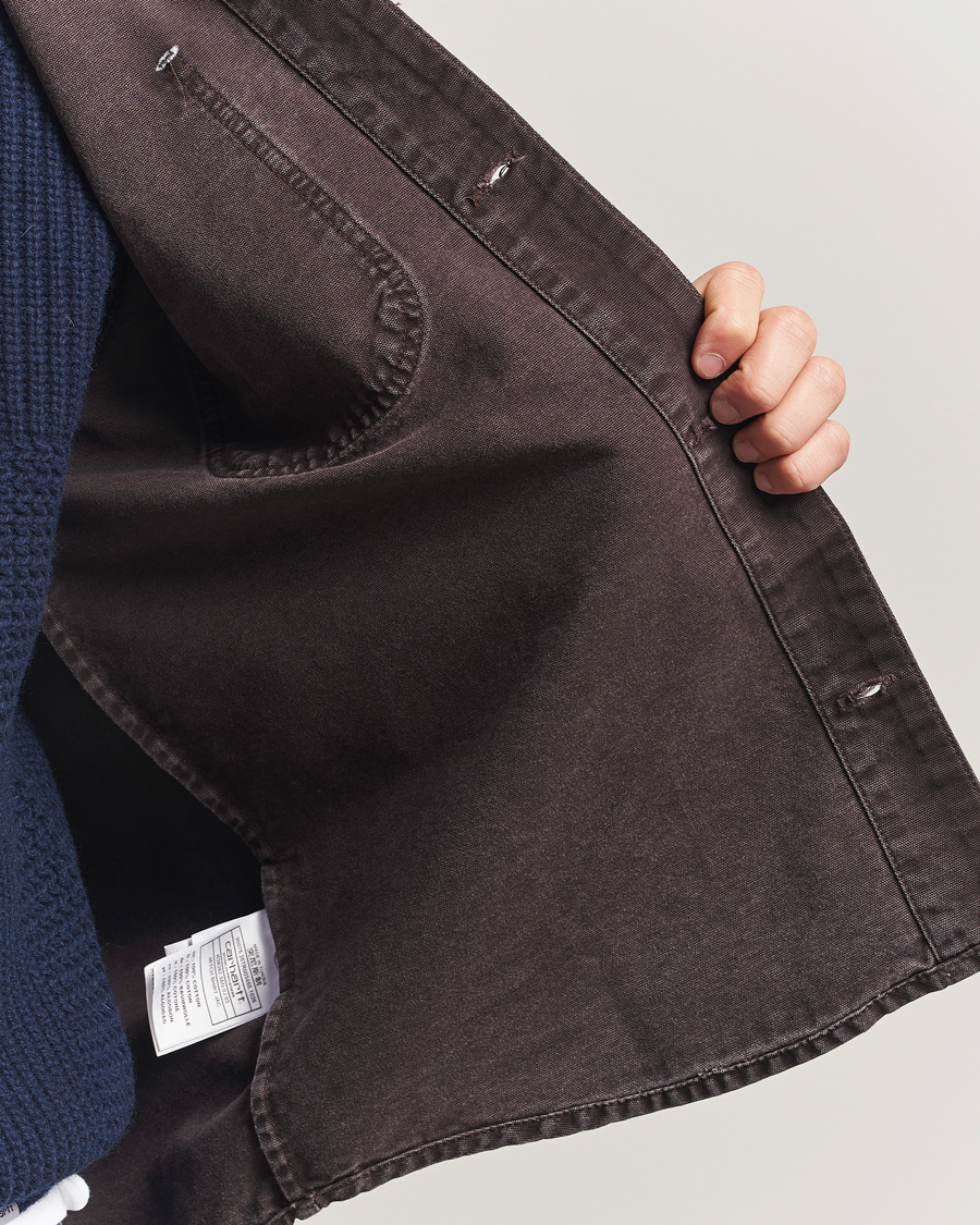 Mies | Kauluspaidat | Carhartt WIP | Mitch Dusky Canvas Overshirt Palisander