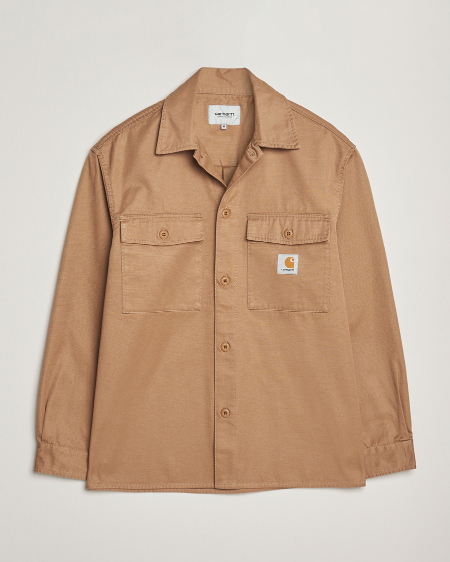 Mies | Kauluspaidat | Carhartt WIP | Kelly Overshirt Peanut