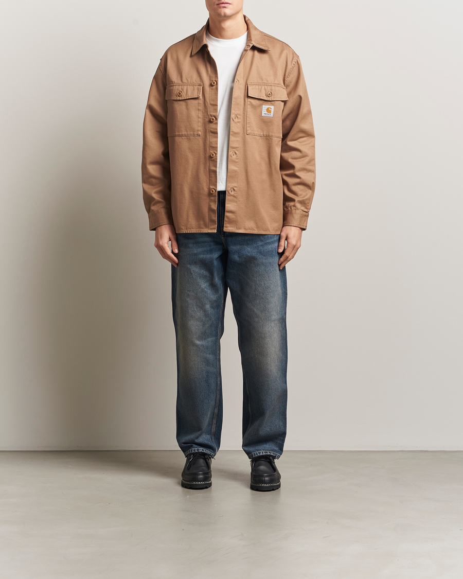 Mies | Kauluspaidat | Carhartt WIP | Kelly Overshirt Peanut