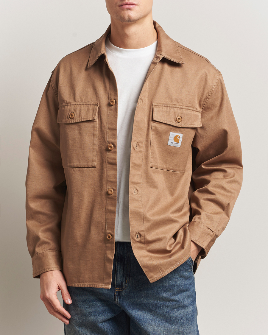 Mies | Kauluspaidat | Carhartt WIP | Kelly Overshirt Peanut