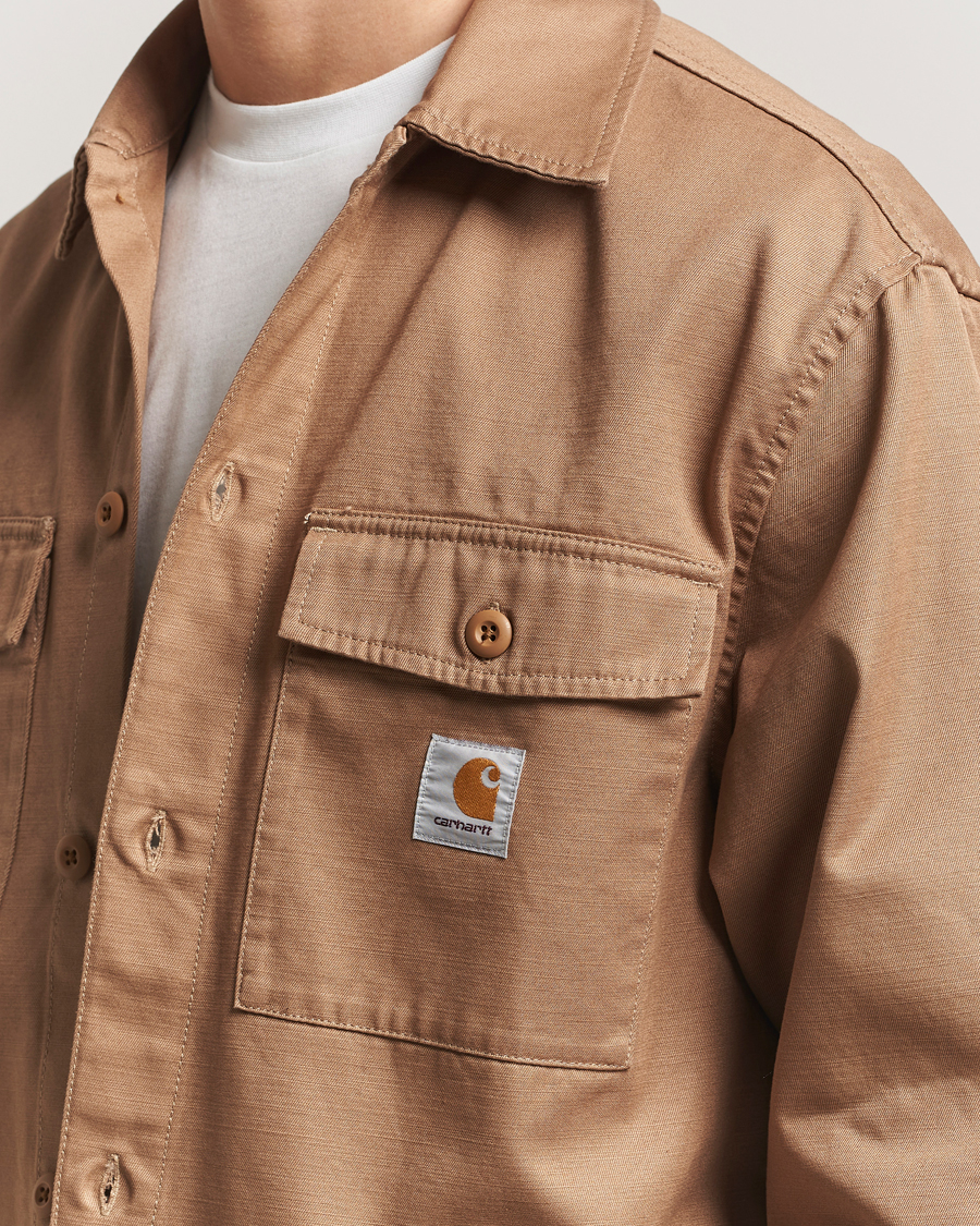 Mies | Kauluspaidat | Carhartt WIP | Kelly Overshirt Peanut