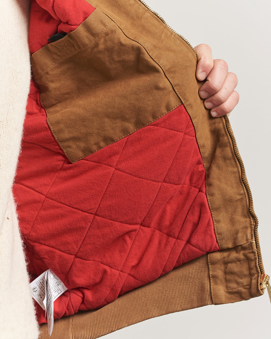 Mies | Takit | Carhartt WIP | OG Santa Fee Jacket Hamilton Brown Grind Washed