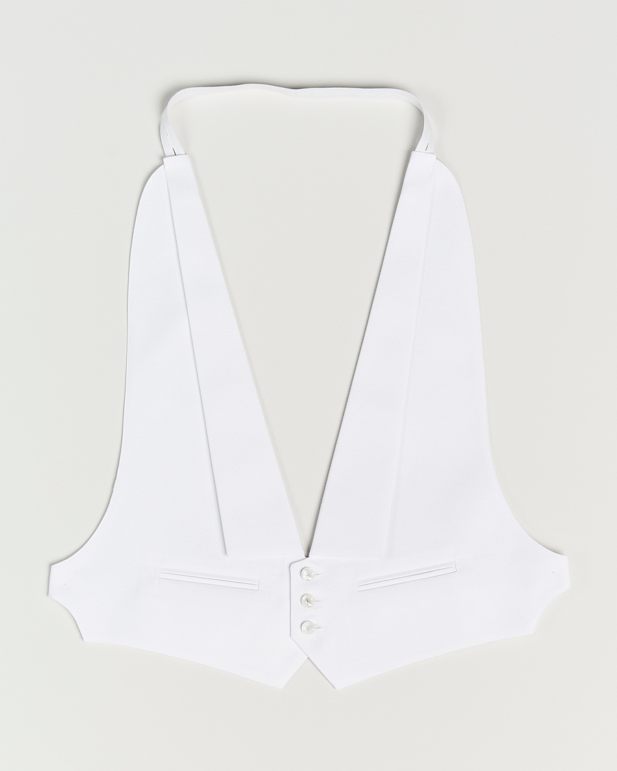 Mies | Kauluspaidat | Stenströms | Evening Waistcoat White