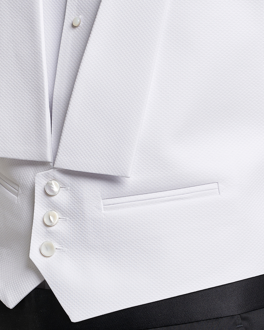 Mies | Kauluspaidat | Stenströms | Evening Waistcoat White