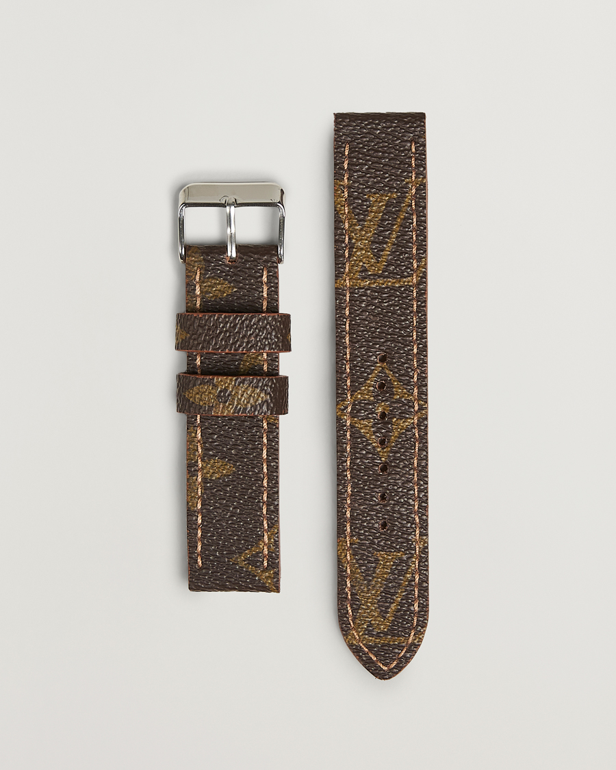 Mies | Kellonrannekkeet | Care with Carl | Watch Strap Re-made Louis Vuitton Monogram