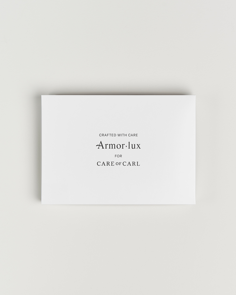 Mies | T-paidat | Armor Lux for Care of Carl | Armor-lux 2-Pack Heritage Callac T-Shirt White/White