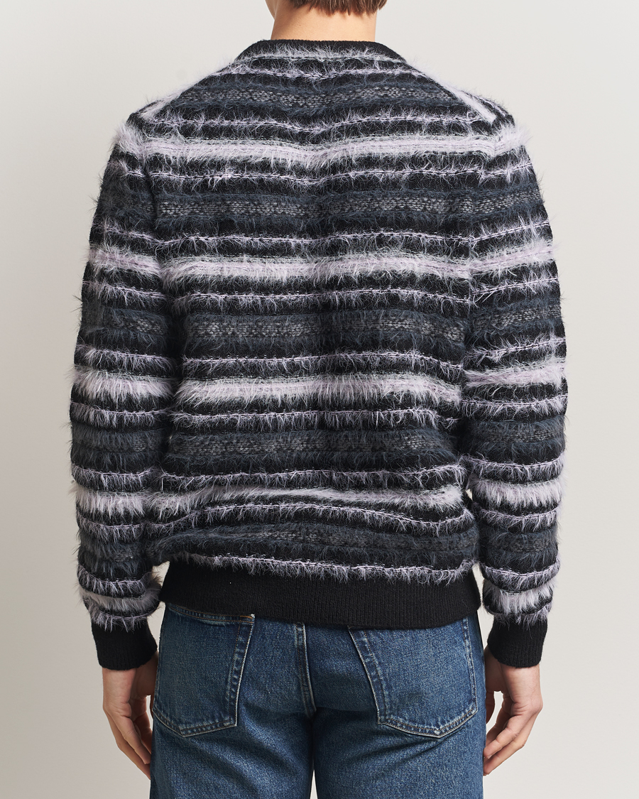 Mies | Puserot | Samsøe Samsøe | Finnley Striped Knitted Sweater Black Multi