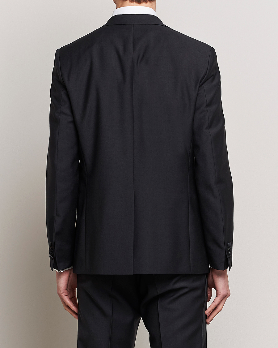 Mies | Pikkutakit | Oscar Jacobson | Frampton Wool Tuxedo Blazer Black