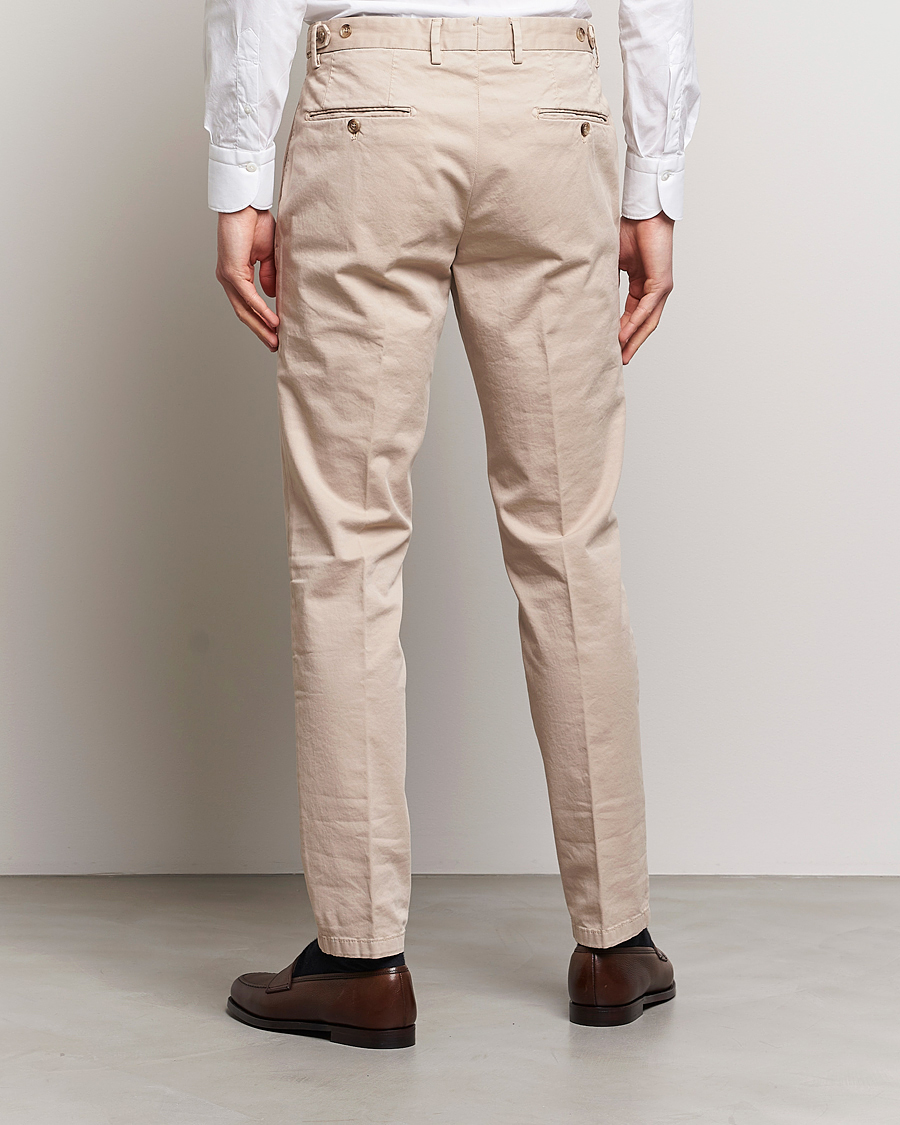 Mies | Housut | Oscar Jacobson | Danwick Cotton Trousers Beige