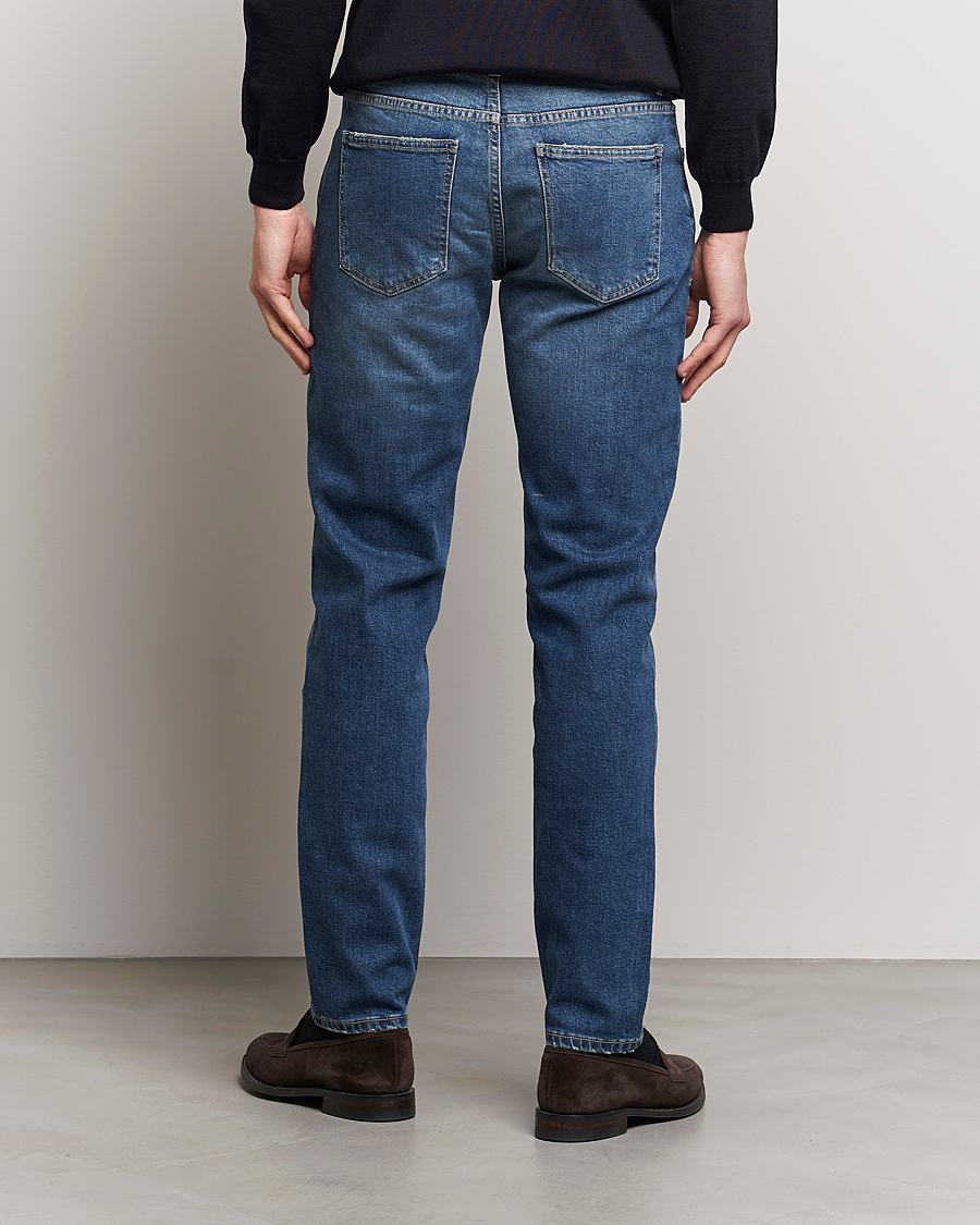 Mies | Housut | Oscar Jacobson | Albert Cotton Stretch Jeans Vintage Wash