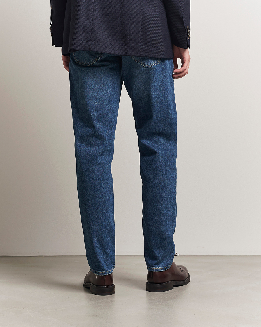 Mies | Housut | Oscar Jacobson | Karl Cotton Stretch Jeans Vintage Wash