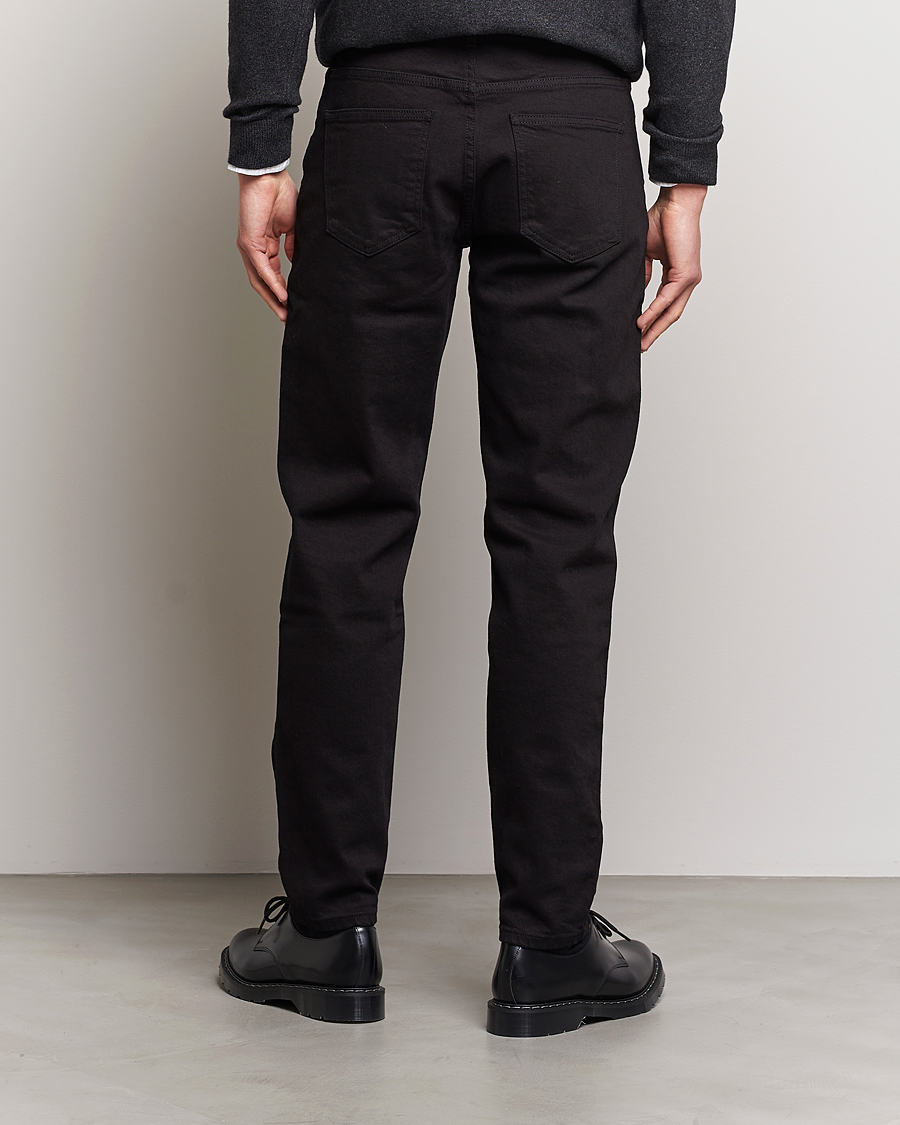 Mies | Farkut | Oscar Jacobson | Karl Cotton Stretch Jeans Black