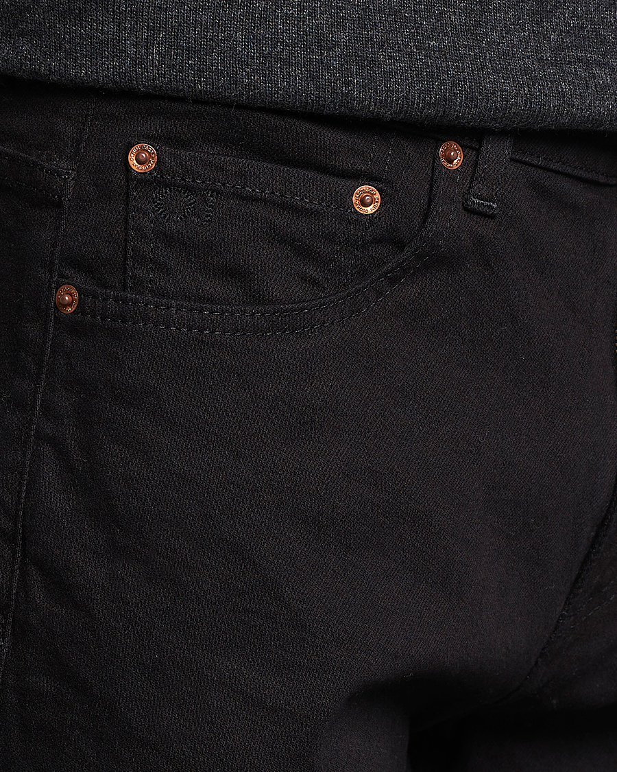 Mies | Farkut | Oscar Jacobson | Karl Cotton Stretch Jeans Black