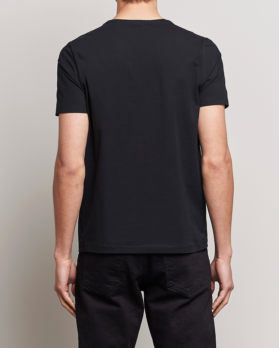 Mies | T-paidat | Oscar Jacobson | Kyran Cotton T-Shirt Black