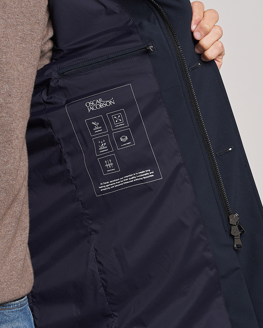 Mies | Takit | Oscar Jacobson | Johnson Coat Navy