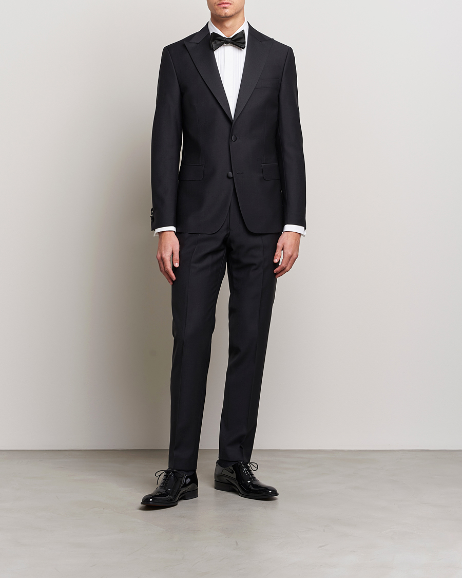 Mies | Kauluspaidat | Oscar Jacobson | Reg Fit Cut Away Tuxedo Double Cuff White