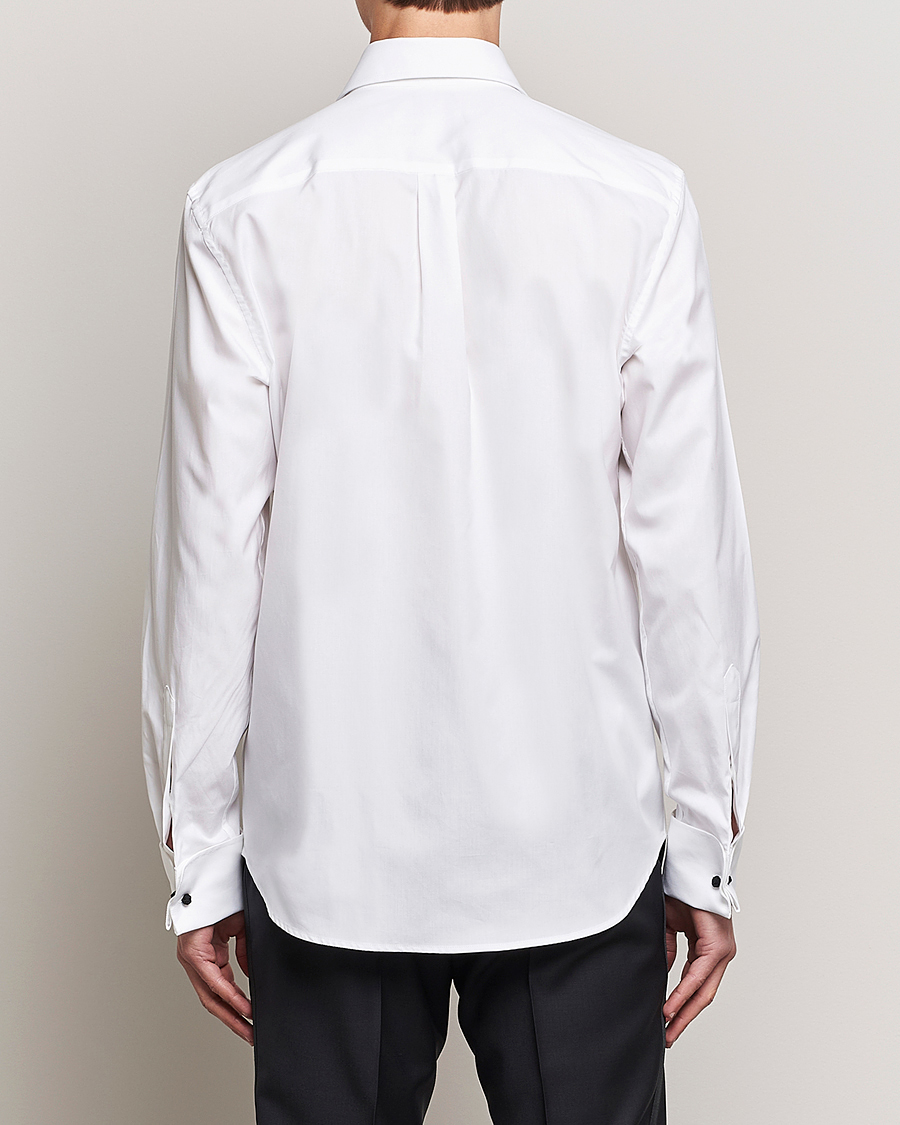 Mies | Kauluspaidat | Oscar Jacobson | Reg Fit Cut Away Tuxedo Double Cuff White