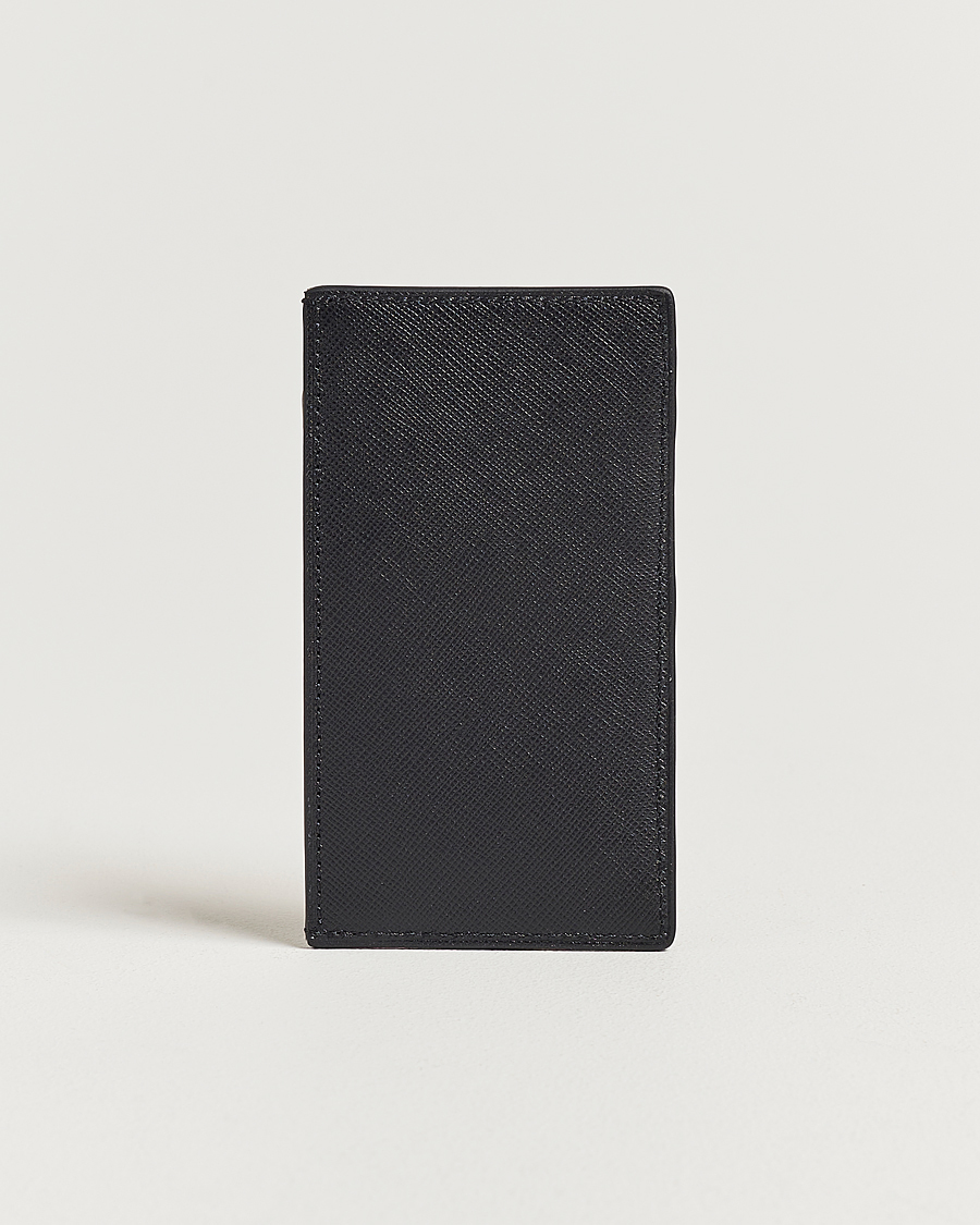 Mies | Lompakot | Oscar Jacobson | Card Holder Leather Black