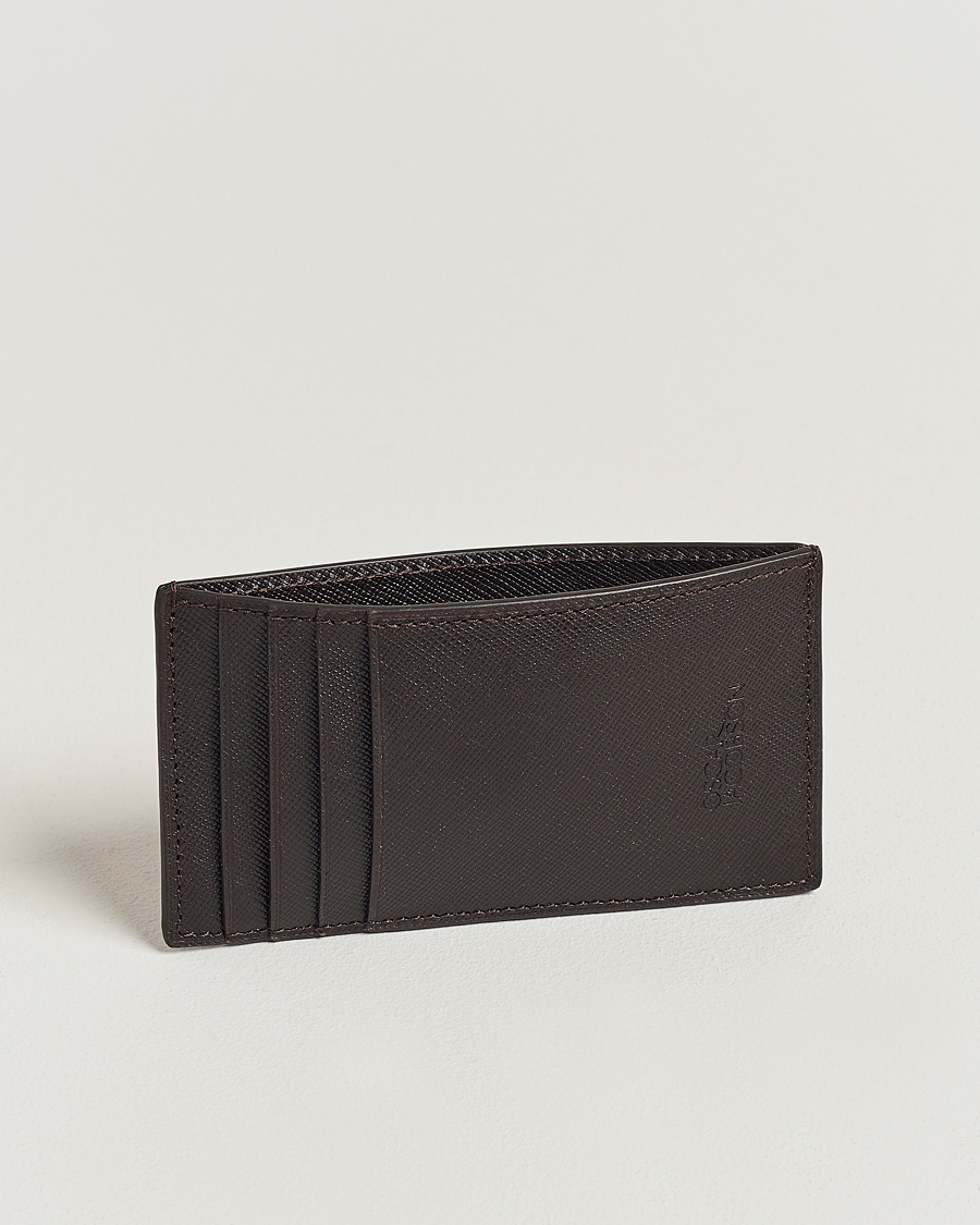 Mies | Lompakot | Oscar Jacobson | Card Holder Leather Forastero Brown