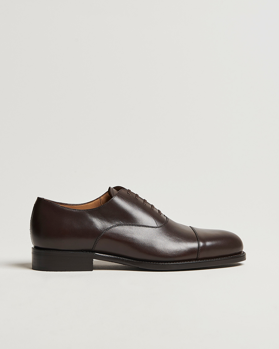 Mies | Oxford-kengät | Oscar Jacobson | Oxford Shoes Dark Mud Brown