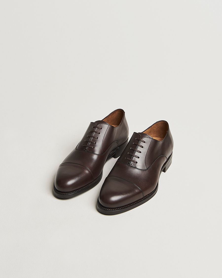 Mies | Oxford-kengät | Oscar Jacobson | Oxford Shoes Dark Mud Brown