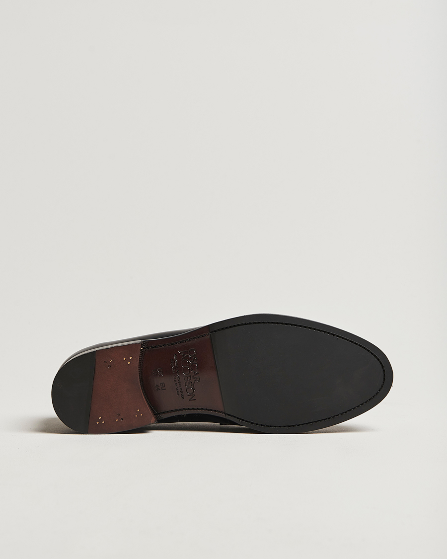 Mies | Loaferit | Oscar Jacobson | Penny Loafers Black